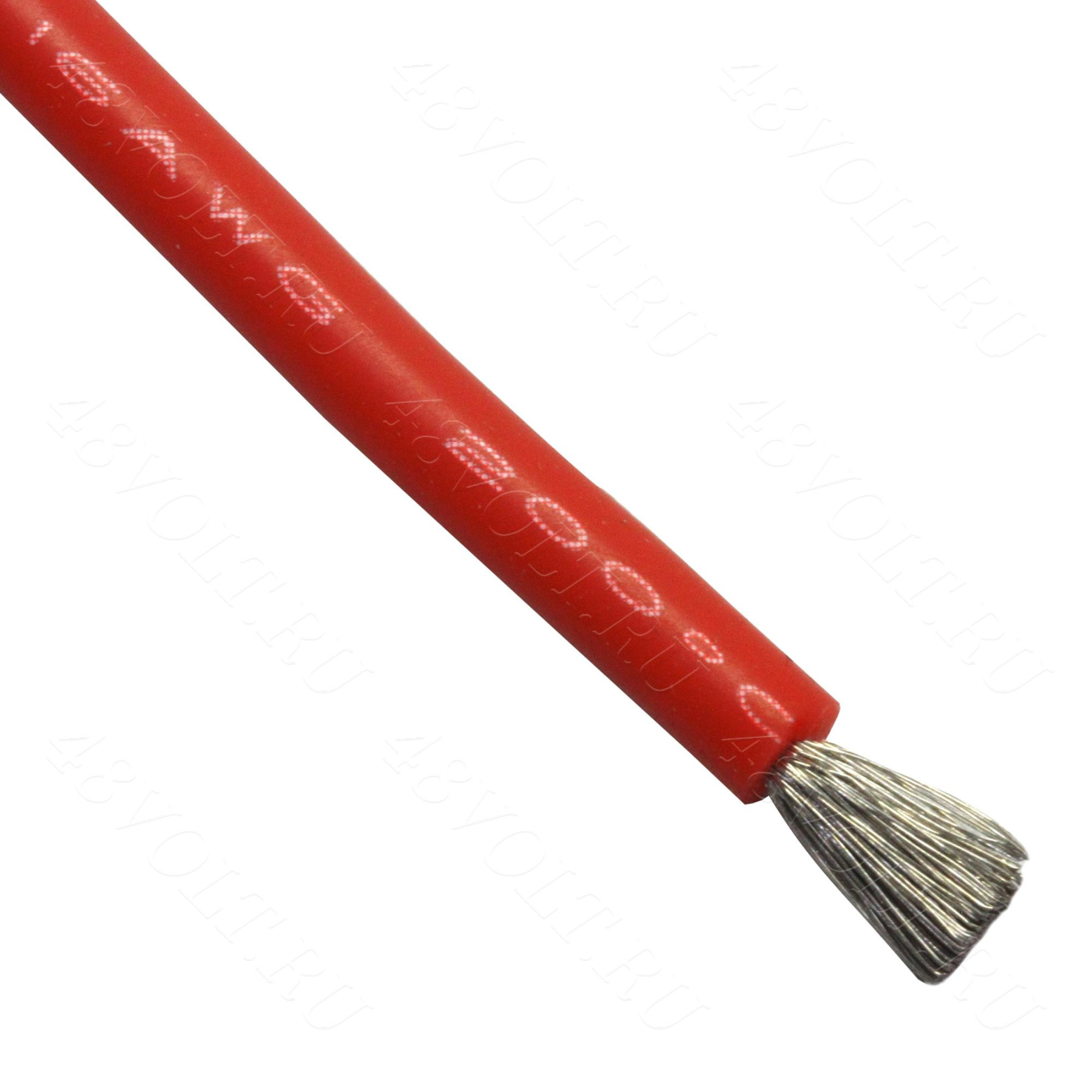 Силиконовый кабель 16 awg красный